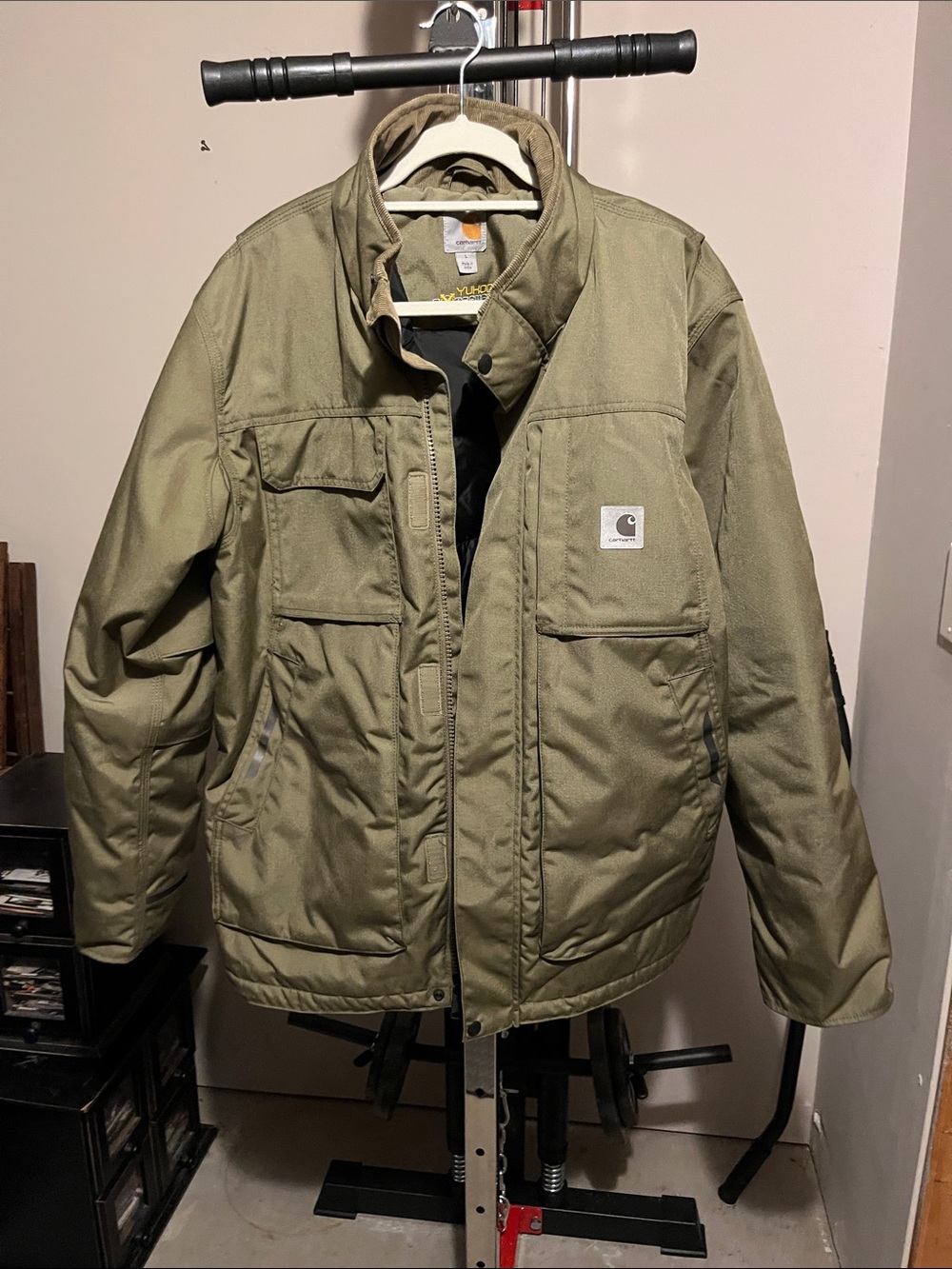 Carhartt Men's Olive Green Jacket Yukon Extreme
